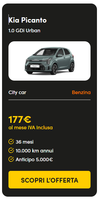 NLT - Kia Picanto 1.0 GDi Urban
